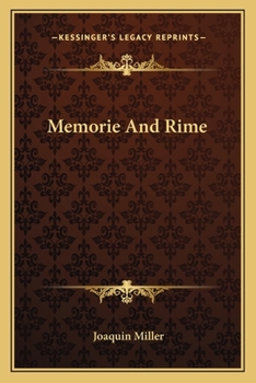 Memorie and Rime