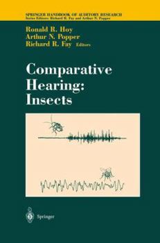 Paperback Comparative Hearing: Insects Book