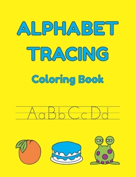 Paperback Alphabet Tracing Coloring Book