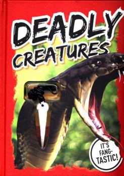 Hardcover Deadly Creatures (with snake's tooth necklace) Book