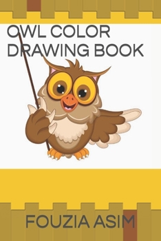 Owl Color Drawing Book
