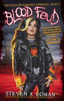 Paperback Blood Feud: The Saga of Pandora Zwieback, Book 1 Book