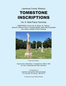 Paperback Lawrence County Missouri Tombstones Vol. 9 Book