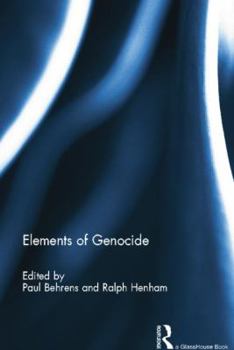 Paperback Elements of Genocide Book