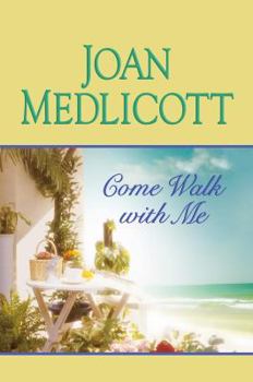 Hardcover Come Walk with Me [Large Print] Book