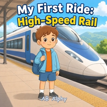 Paperback My First Ride: High-Speed Rail: A Gentle Story About Courage, Safety, and a First Fast Train Adventure Book