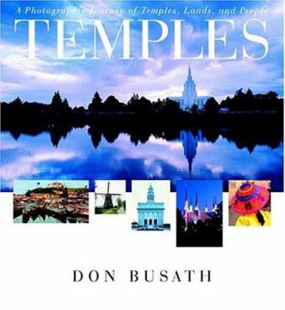 Hardcover Temples: A Photographic Journey of Temples, Lands, and People Book