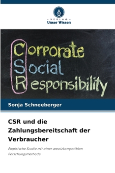 Paperback CSR und die Zahlungsbereitschaft der Verbraucher [German] Book