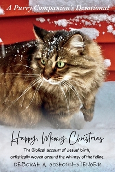 Paperback Happy Meowy Christmas Devotional Book