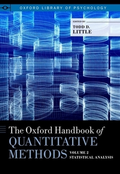 Oxford Handbook of Quantitative Methods, Vol. 2: Statistical Analysis - Book  of the Oxford Library of Psychology