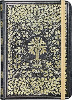Home 2025 Gilded Tree of Life Weekly Planner (16 Months, Sept 2024 to Dec 2025) Book