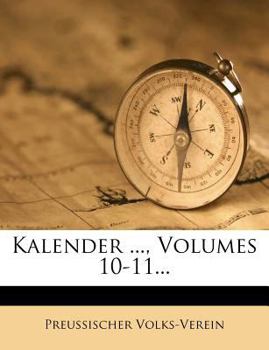 Paperback Kalender ..., Volumes 10-11... [German] Book