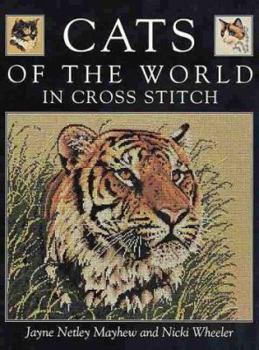 Hardcover Cats of the World in Cross Stitch Book