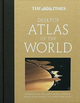 Hardcover The "Times" Desktop Atlas of the World Book