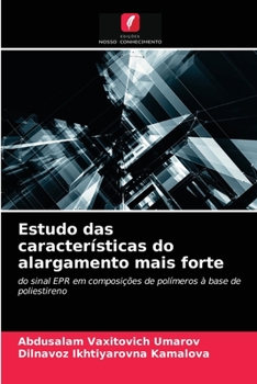 Paperback Estudo das características do alargamento mais forte [Portuguese] Book