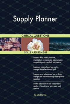 Paperback Supply Planner Critical Questions Skills Assessment Book
