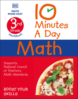 Paperback 10 Minutes a Day Math, 3rd Grade Book