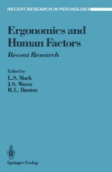 Ergonomics and Human Factors: Recent Research (Recent Research in Psychology)