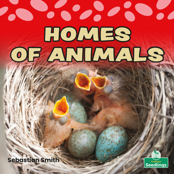 Library Binding Homes of Animals Book