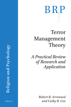 Paperback Terror Management Theory Book