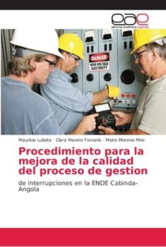 Paperback Procedimiento para la mejora de la calidad del proceso de gestion [Spanish] Book
