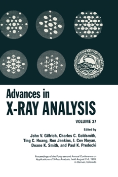 Hardcover Advances in X-Ray Analysis Book