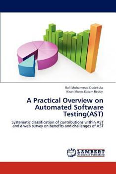 Paperback A Practical Overview on Automated Software Testing(ast) Book