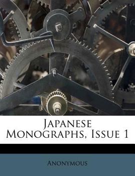Paperback Japanese Monographs, Issue 1 Book
