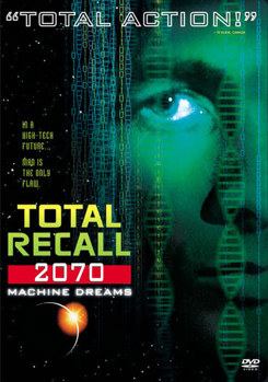 DVD Total Recall 2070: Machine Dreams Book