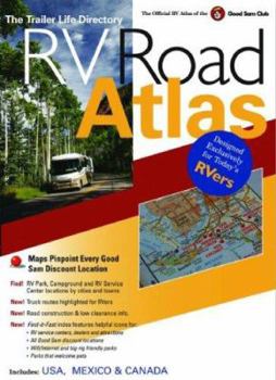 Paperback The Trailer Life Directory RV Road Atlas Book