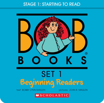 Paperback Bob Books - Set 1: Beginning Readers Box Set Phonics, Ages 4 and Up, Kindergarten (Stage 1: Starting to Read) Book