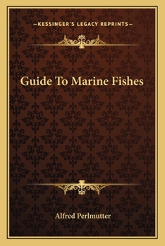 Paperback Guide To Marine Fishes Book