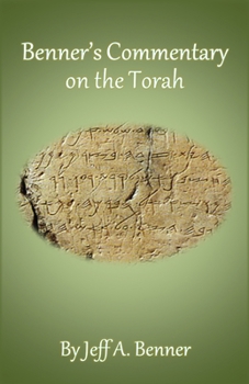 Paperback Benner's Commentary on the Torah Book