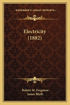 Paperback Electricity (1882) Book