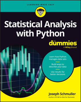 Paperback Statistical Analysis with Python for Dummies Book