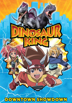 DVD Dinosaur King: Downtown Showdown Book