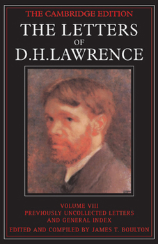 Paperback The Letters of D. H. Lawrence Book