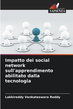 Paperback Impatto dei social network sull'apprendimento abilitato dalla tecnologia [Italian] Book