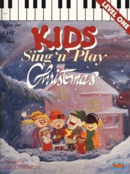 Paperback Kids Sing N'Play Christmas: Level 1 Book