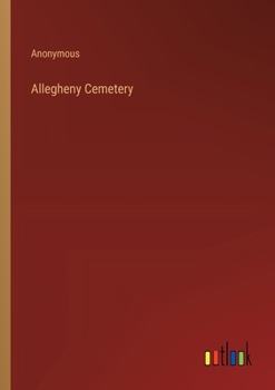 Paperback Allegheny Cemetery Book