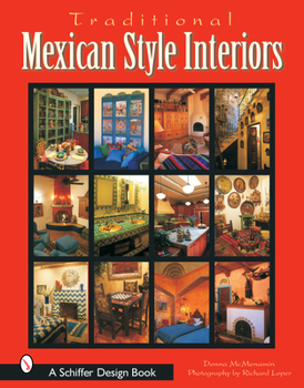 Hardcover Traditional Mexican Style Interiors Book