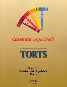 Paperback Torts: Keyed to Dobbs and Hayden's Torts Book