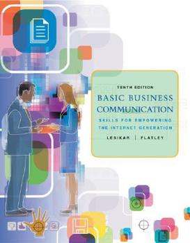 Hardcover Basic Business Communication: Skills For Empowering the Internet Generation Book