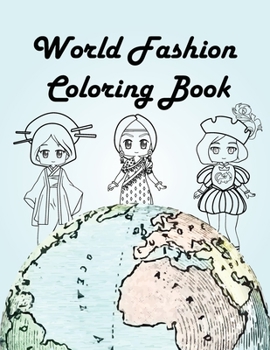 Paperback World Fashion: Coloring Book