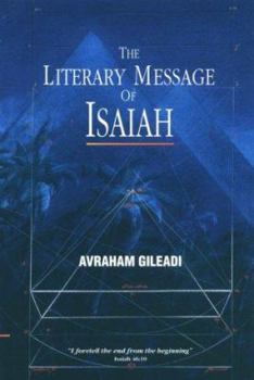 Hardcover The Literary Message of Isaiah Book
