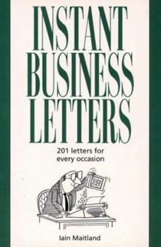 Paperback Instant Business Letters (Thorsons Business Series) Book