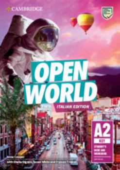 Paperback Open World Key Student's Book and Workbook with eBook: Italian Edition Book