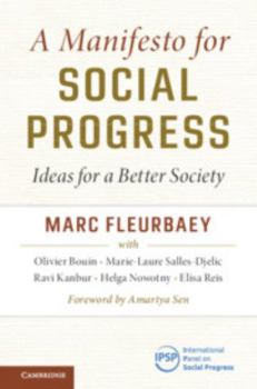 Paperback A Manifesto for Social Progress: Ideas for a Better Society Book