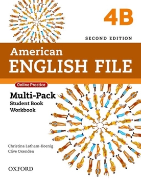 Paperback American English File 2e 4b Multipack 2019 Book