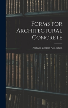 Hardcover Forms for Architectural Concrete Book